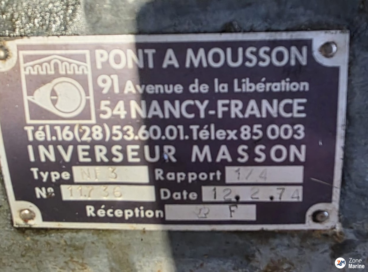 Réducteur Masson NF3 ratio 1/4