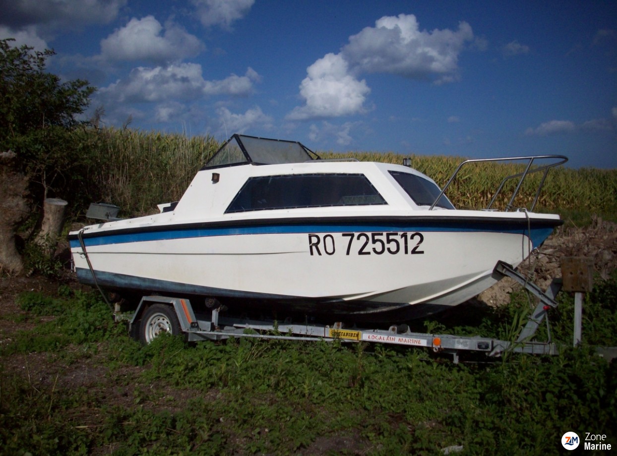 Bateau 5.20m + moteur 60cv