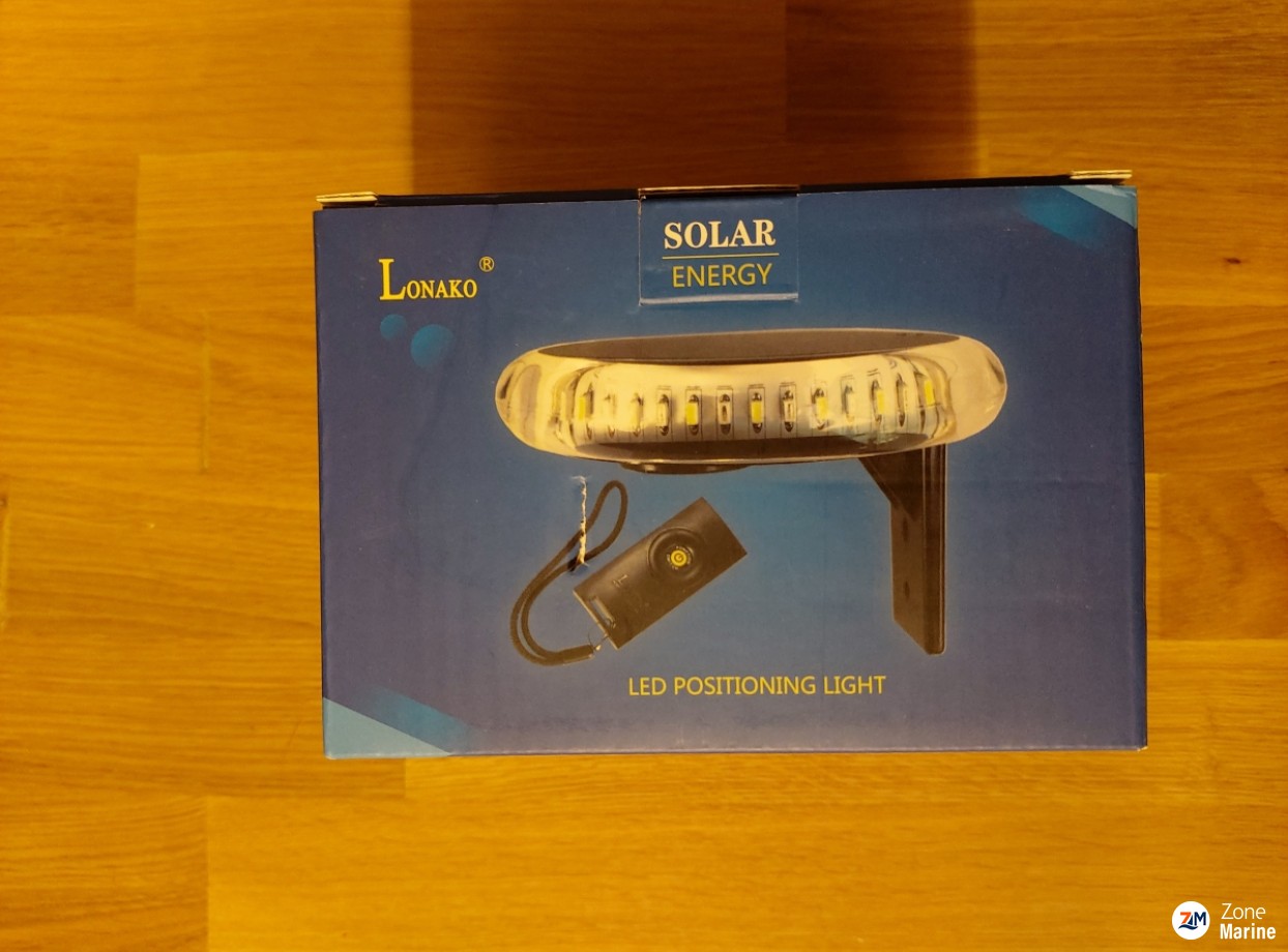 Feu Led Navigation Solaire 360° Multifonction avec Télécommande