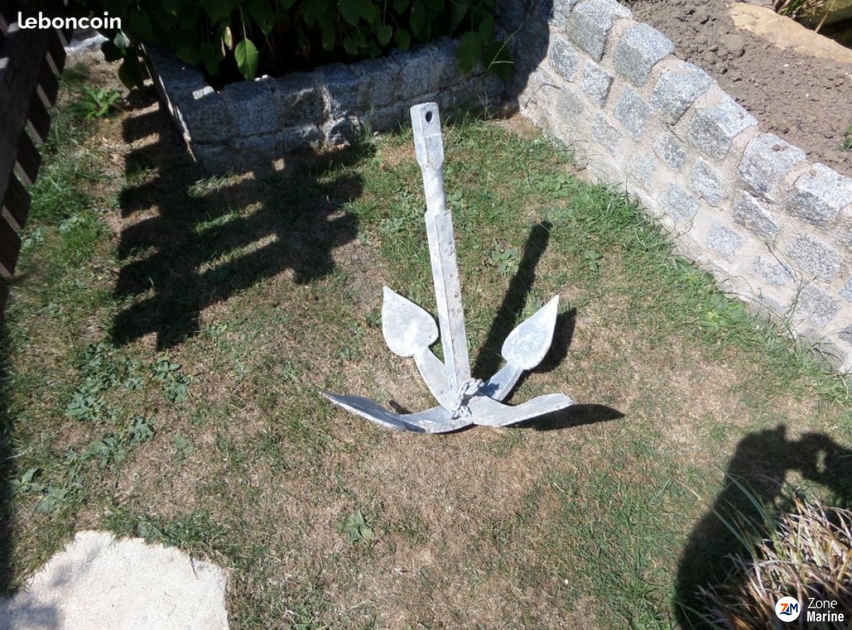 ancre grappin galvanisée repliable 