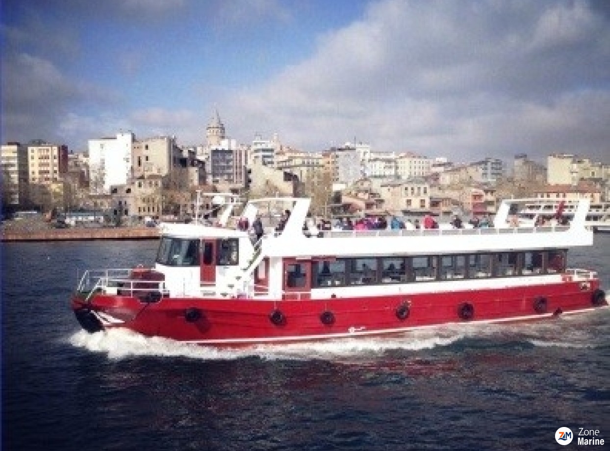 Bateau restaurant 23 m tout équipé pour 150 passagers rénové en 2013
