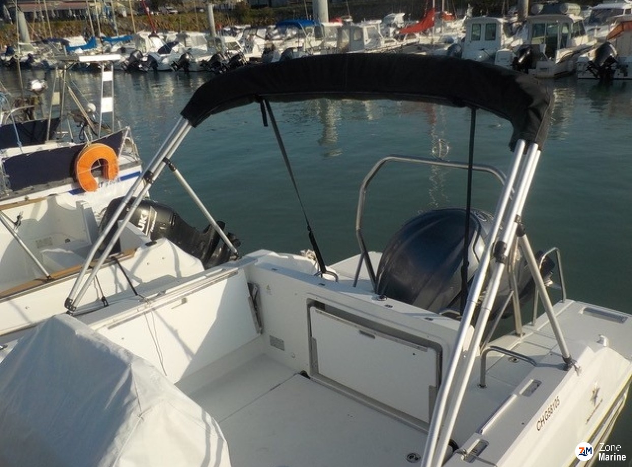 Bimini alu pour cap camarat 7.5 wa s3