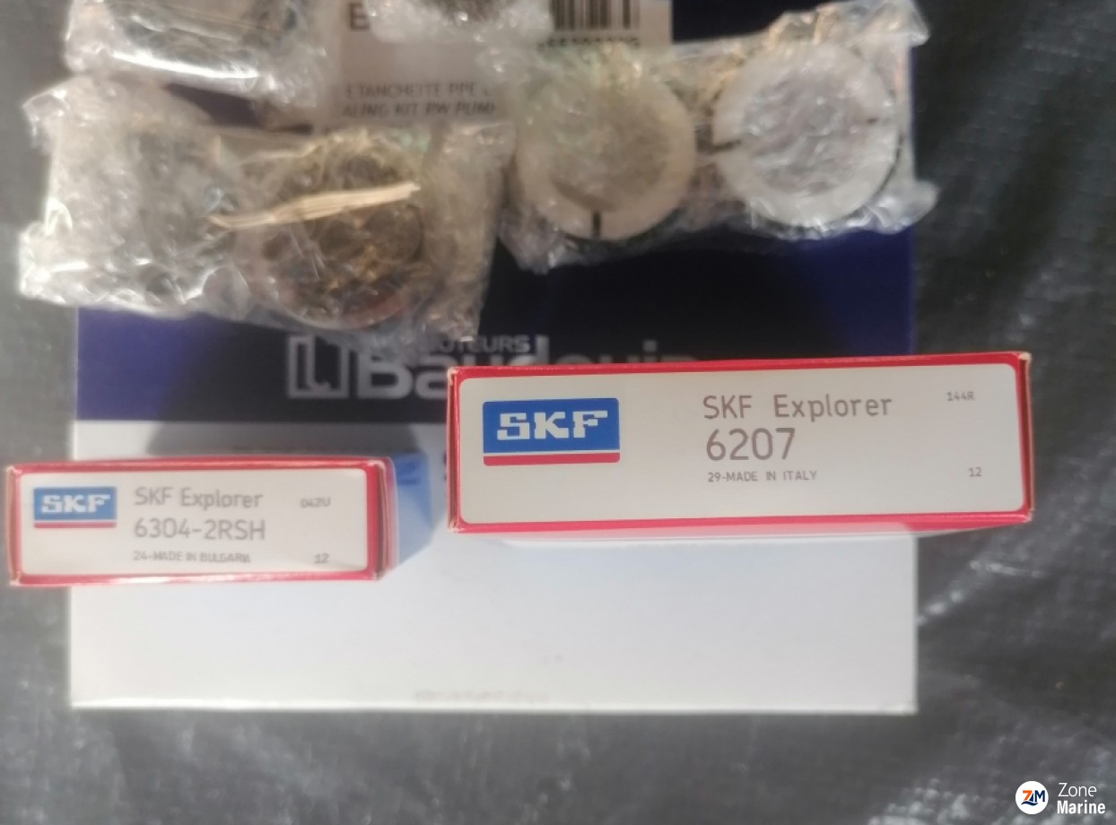 Kit pochette joint pompe à eau 6M26 15539220G