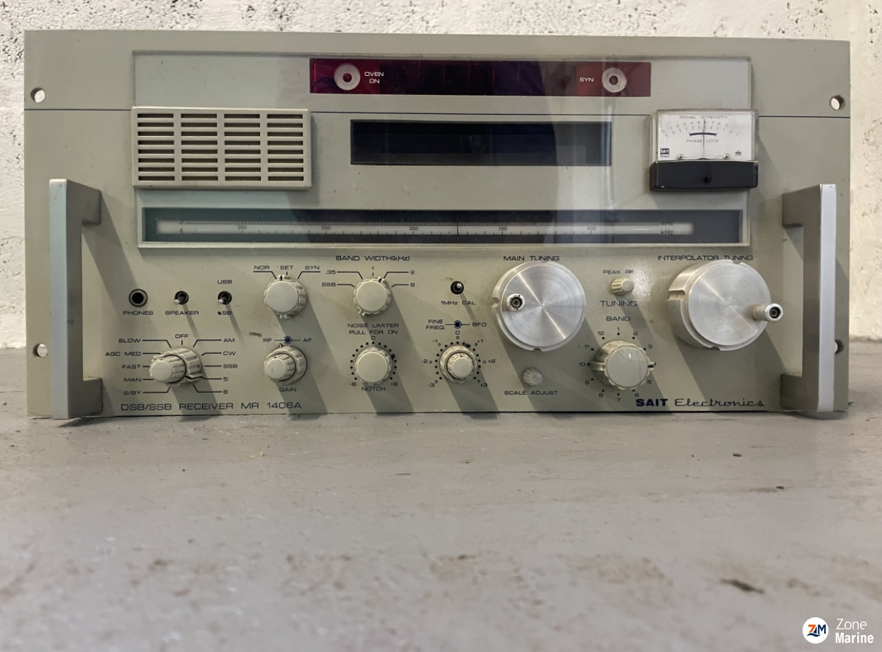 Récepteur maritime SAIT Electronics MR 1406 A