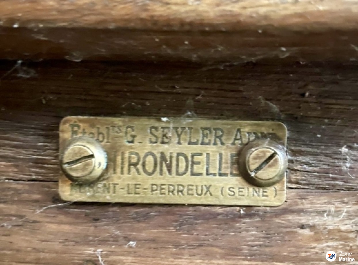 Canoë Hirondelle G Seyler 