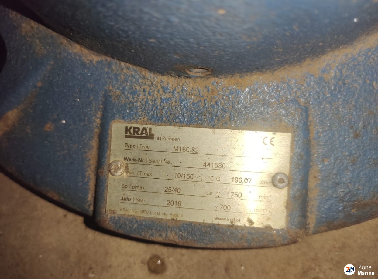 KRAL M160.82 SCREW PUMP In Stock for Sale