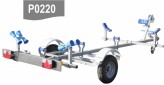 Remorque bateau pneumatique 3m à 5m