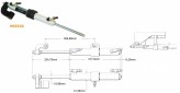 Direction hydraulique inboard