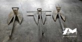 Ancre plate FOB acier galvanisé et non galvanisé