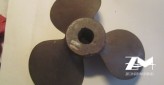 hélice  tripales  bronze