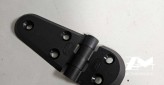 Charnière Inox noire 110x40mm