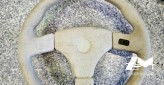 Volant blanc plastique 345mm diamètre
