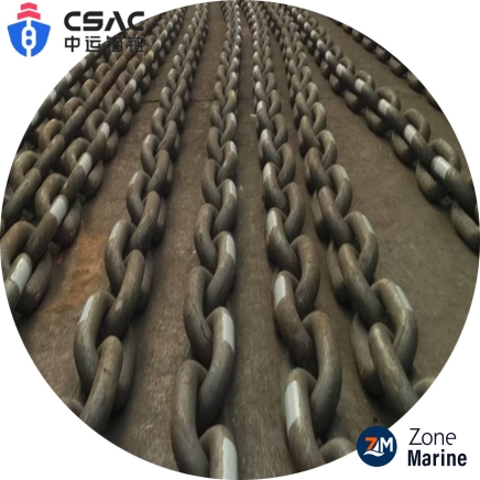 Mooring chain R3-R3S, R4-R4S and R5 quality steel for offshore industry