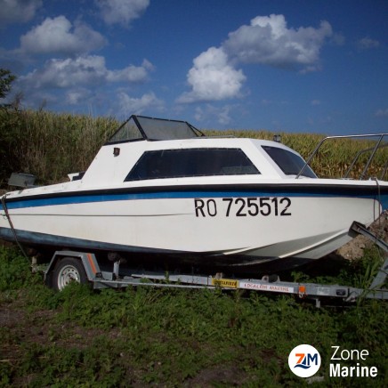 Bateau 5.20m + moteur 60cv