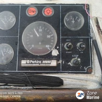 tableau de bord perkins 12v