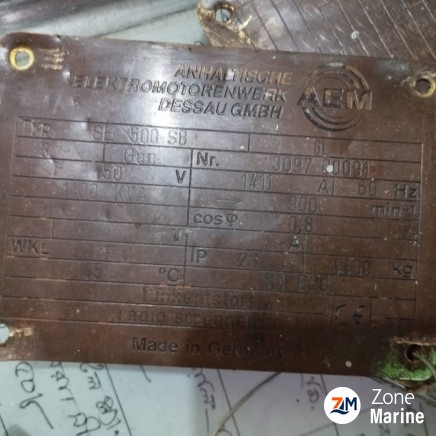 AEM DESSAU SE 500 S8 Generator/Synchronous