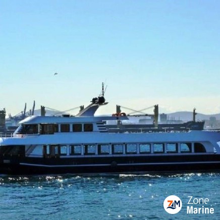 Bateau restaurant passagers de 32 m une construction en acier certifié de 2009. Rénové en 2017