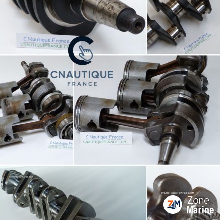 Embiellage moteur hors-bord vilebrequin piston bielle YAMAHA MERCURY JOHNSON SUZUKI HONDA TOHATSU EVINRUDE