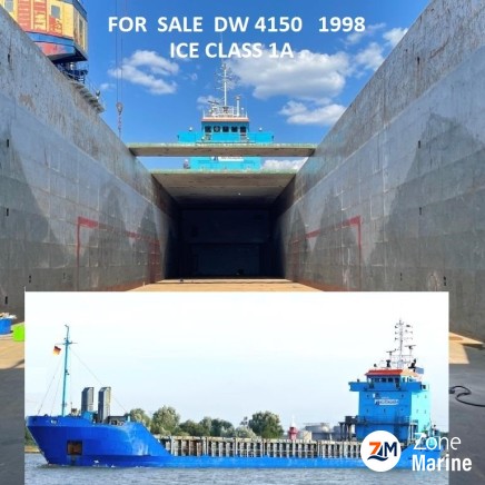 Exclusively for sale: - MPP ship DW 4150, BLT 1998 Nth, ICE CLASS 1A