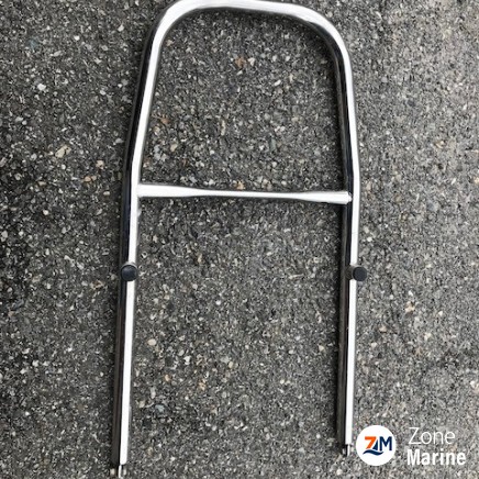 ECHELLE TUBE INOX 75cm x 40cm  environ