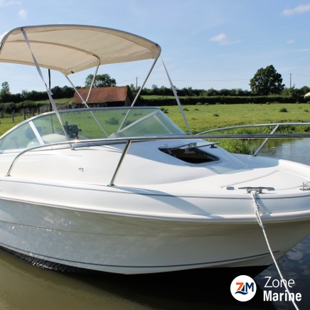 JEANNEAU Leader 545 / YAMAHA 100 / Remorque