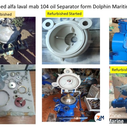 alfa laval MAB 104 & MAB 103 oil separator 