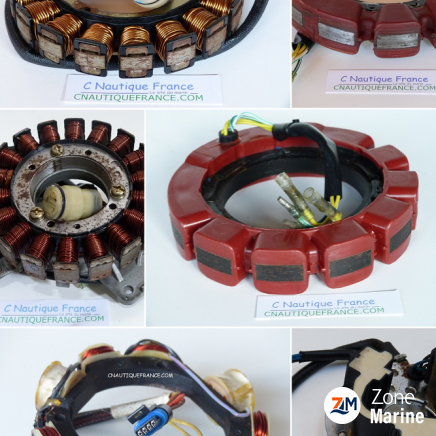 STATOR ALLUMAGE OCCASION YAMAHA MERCURY JOHNSON HONDA SUZUKI EVINRUDE casse marine pour moteur hors-bord