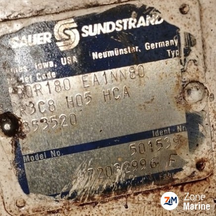  SAUER SUNDSTAND 90R130 EA1NN80 HYDRAULIC PUMP