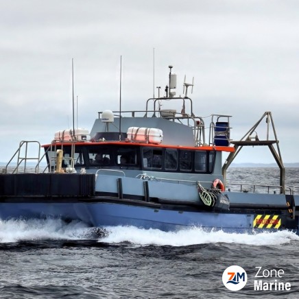 Navire de Survey et transport Eoliennes / CVT / Survey / Plongée