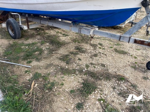 Remorque bateau occasion 1 essieu