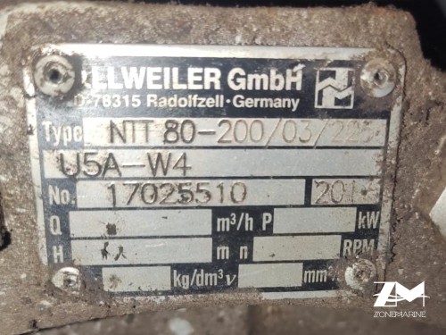  ALLWEILER NTT 80-200/02/225 U5A W4 CIRCULATING PUMP