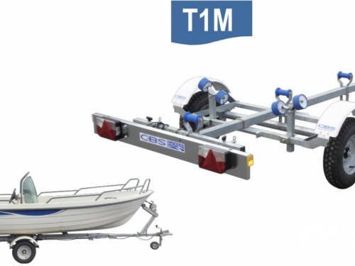 Remorque bateau moteur cbs