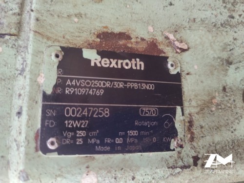 BOSCH REXROTH A4VSO250DR/30R-PPB13N00 HYDRAULIC PUMP in Stock for Sale