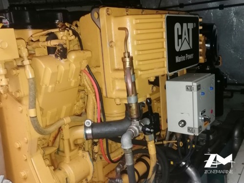 Moteur marin CATERPILLAR C9 / Réducteur ZF 285A