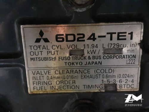 Moteur Mitsubishi 6D24 TE1