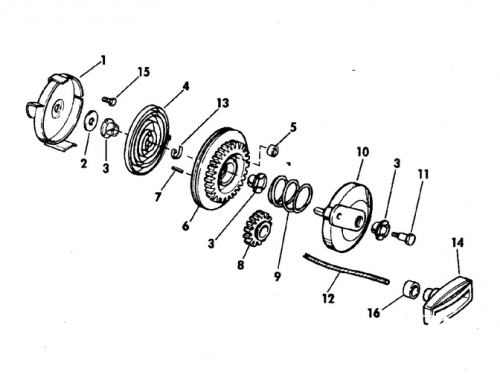 pinion  johnson/evinrude 0312707