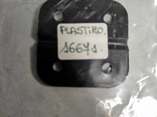 Charnière plastique noire 40x40mm 