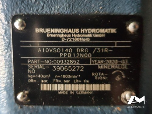 BRUENINGHAUS A10VS0140 HYDRAULIC MOTOR in Stock for Sale