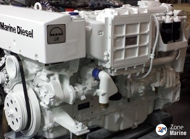 2x MAN Marine D2866LE405 marine reman engines a pair