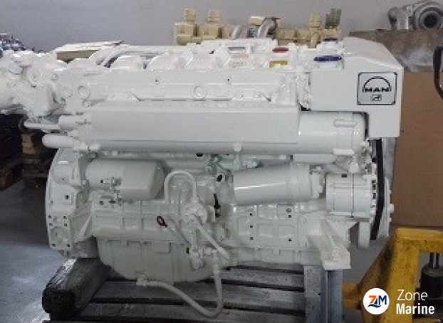 2x MAN Marine D2866LE405 marine reman engines a pair