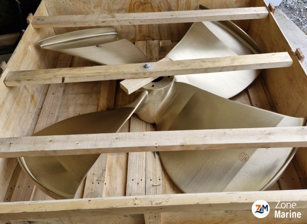 Helice neuf pour chalutier 