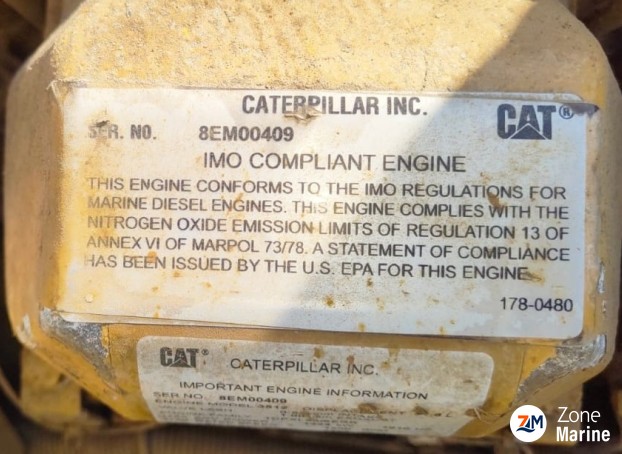CATERPILLAR 3512 MARINE ENGINE GENERATOR in stock for Sale
