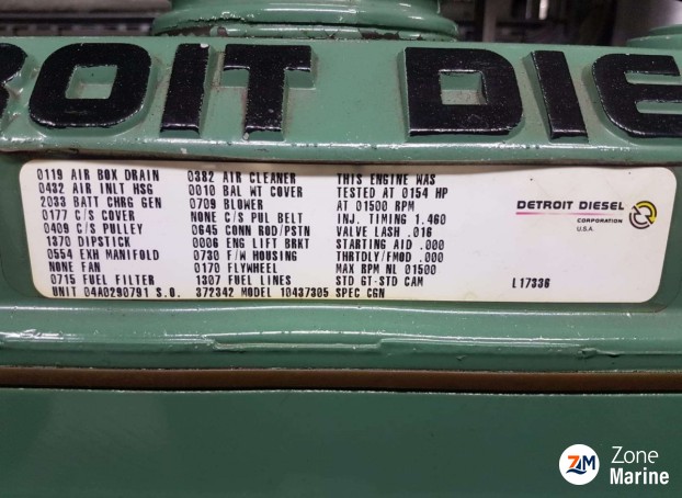 DETROIT Marin generators