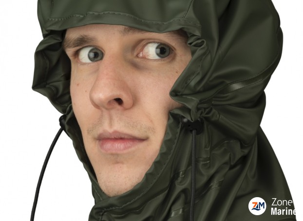 Veste Ciré Isoder Glentex étanche Guy Cotten verte pêche