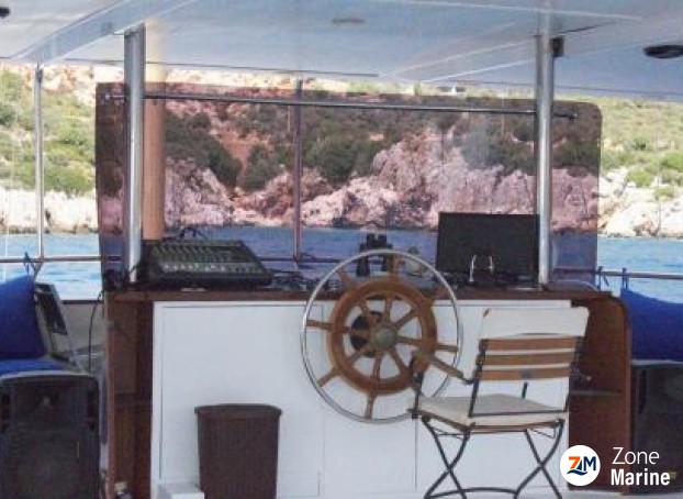 Catamaran à moteurs de 20 x 8 m année 2016 pour les excursions Daily animation réceptif