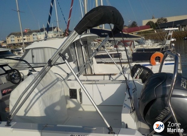 Bimini alu pour cap camarat 7.5 wa s3