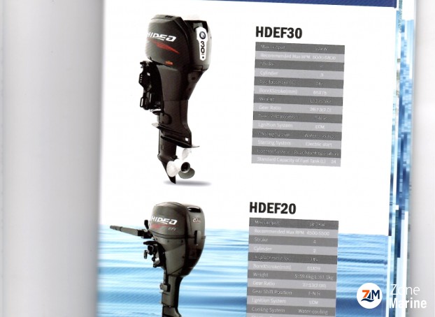 Moteur Hors-Bord HIDEA 30 cv     4 Temps Garantie 2Ans+3*+2*