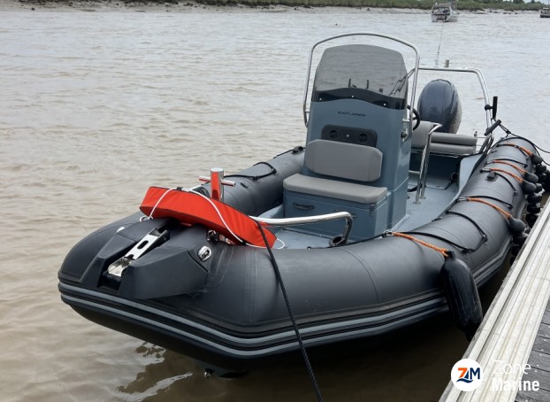 Bombard explorer 700 Yamaha 200 ch Remorque