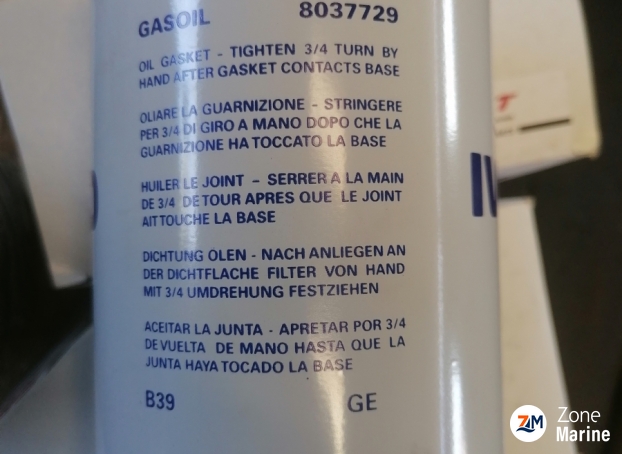 Filtre FPT iveco 8037729 