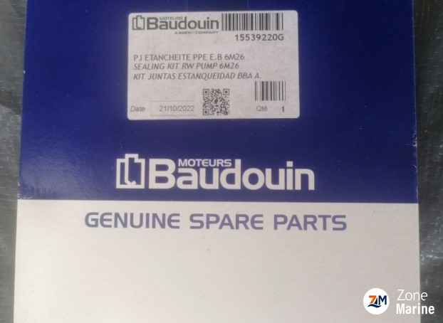 Kit pochette joint pompe à eau 6M26 15539220G